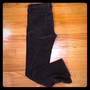 Gray straight leg chino